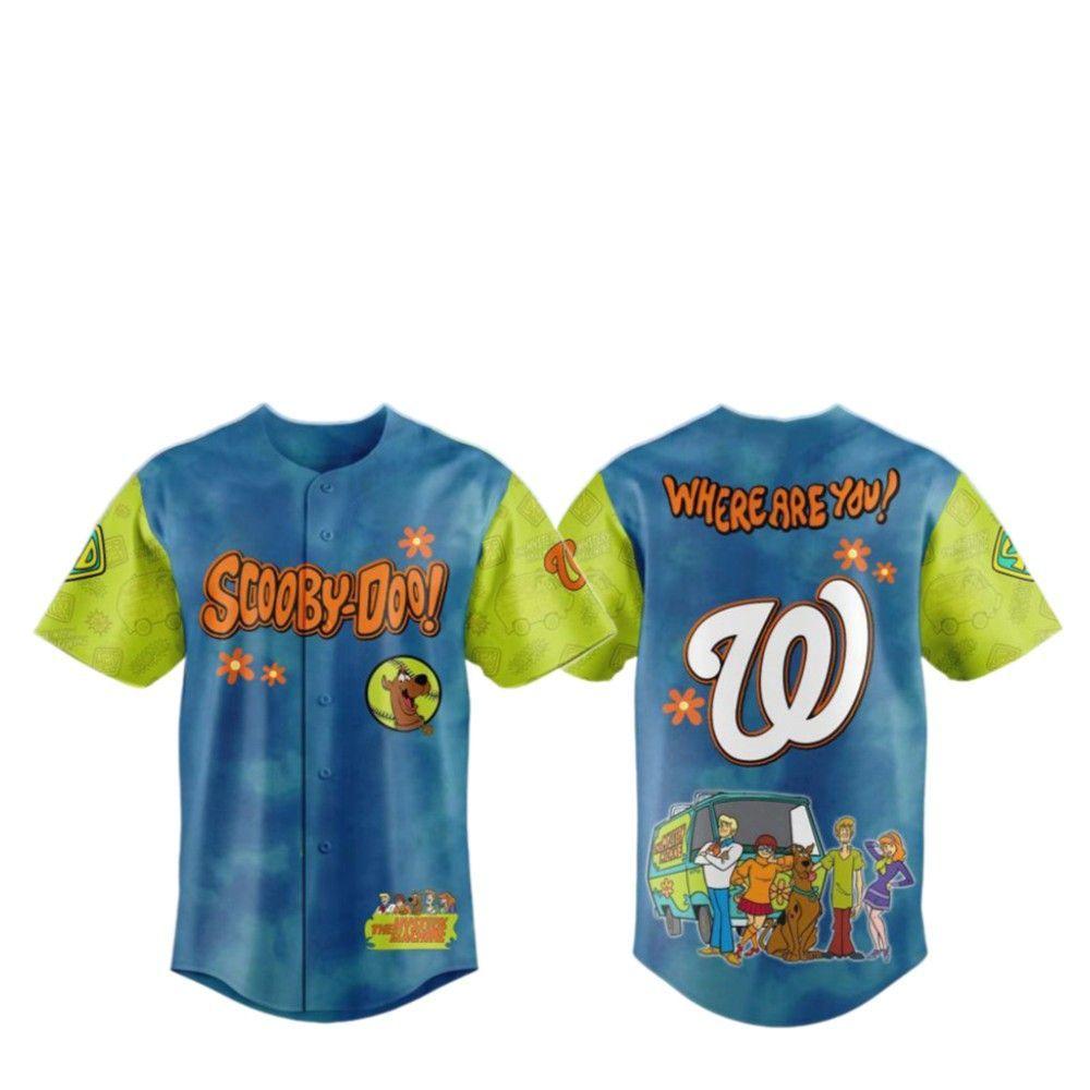2025 Nationals Scooby-Doo Baseball Jersey