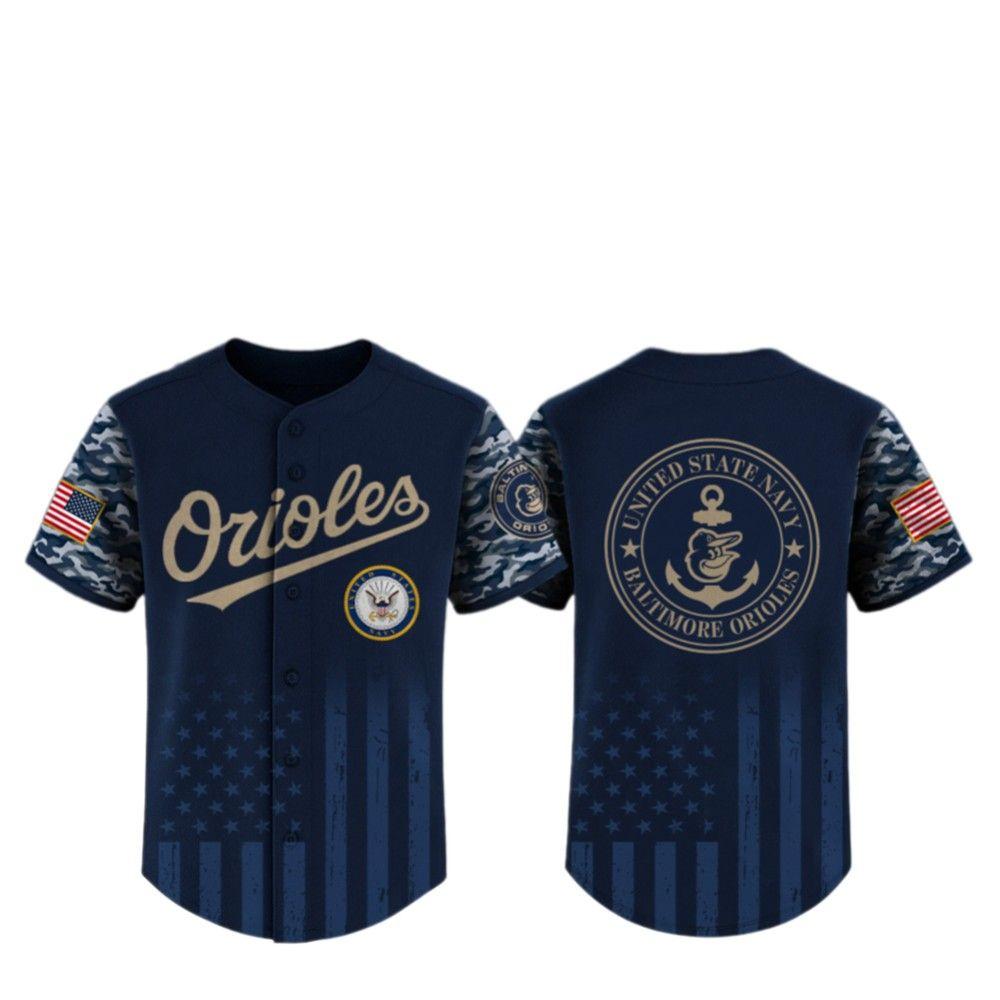 2025 Orioles US Navy Appreciation Night Jersey