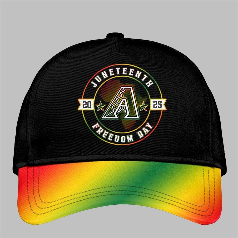 Arizona Diamondbacks Juneteenth Day 2025 Baseball Jersey Hat