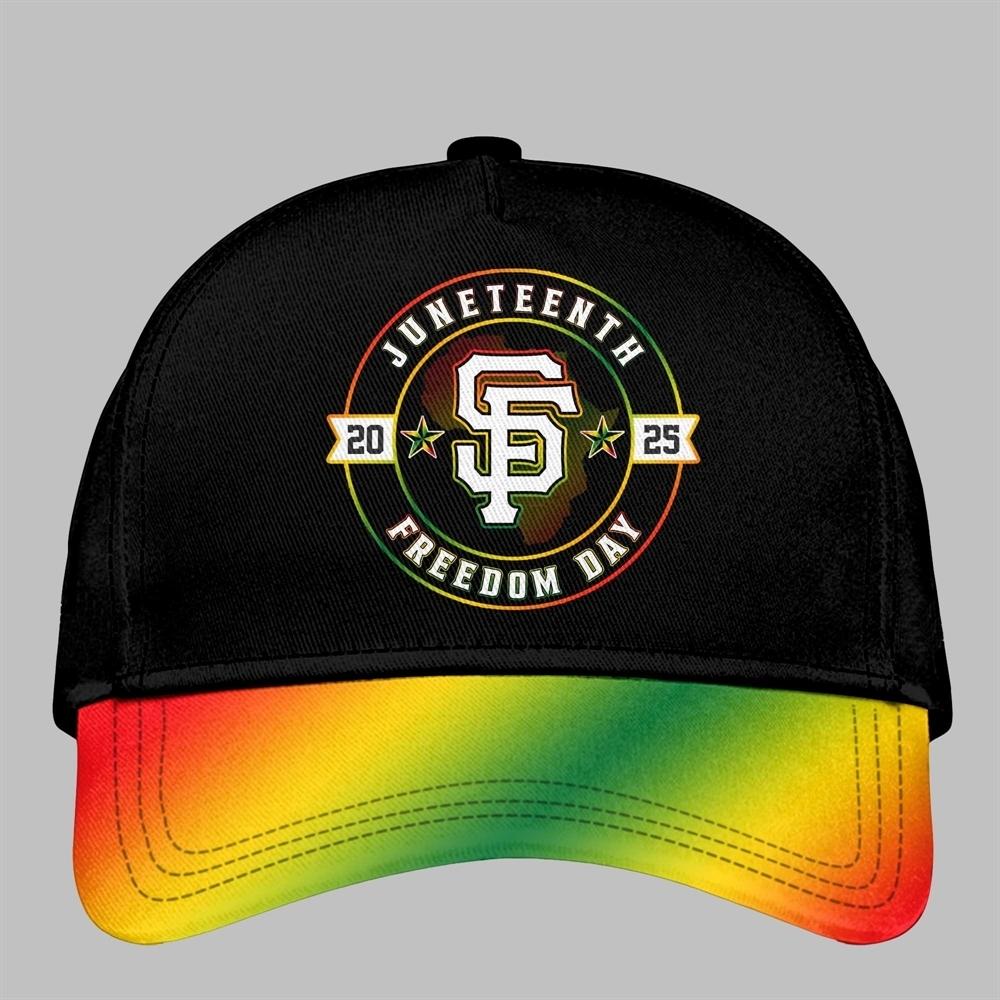 SF Giants Juneteenth Day 2025 Baseball Jersey Hat