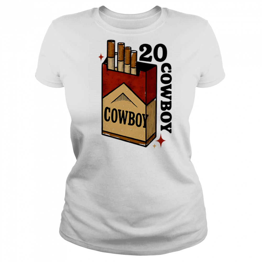 Cigarette Pack 20 Cowboy Classic vintage shirt Women's T-shirt