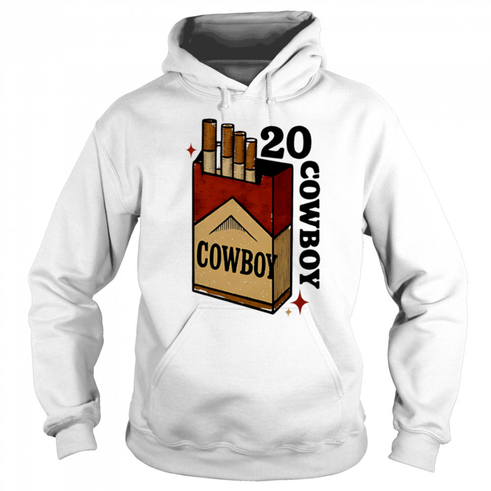 Cigarette Pack 20 Cowboy Classic vintage shirt Hoodie