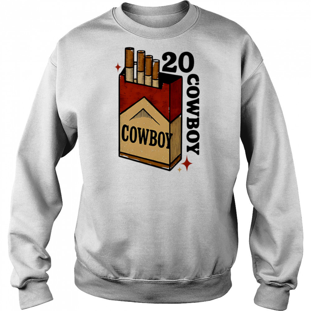 Cigarette Pack 20 Cowboy Classic vintage shirt Sweatshirt