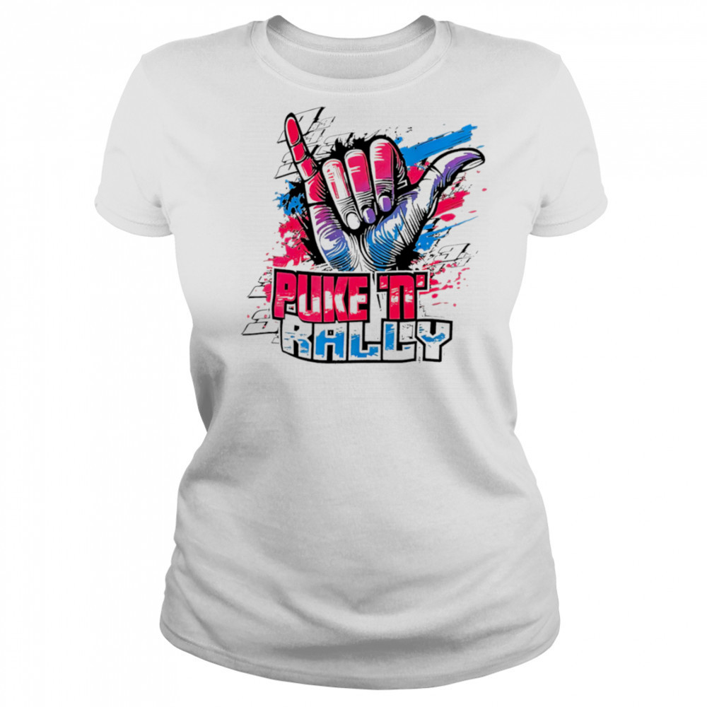 Hand Puke and Rally paint shirt Women's T-shirt