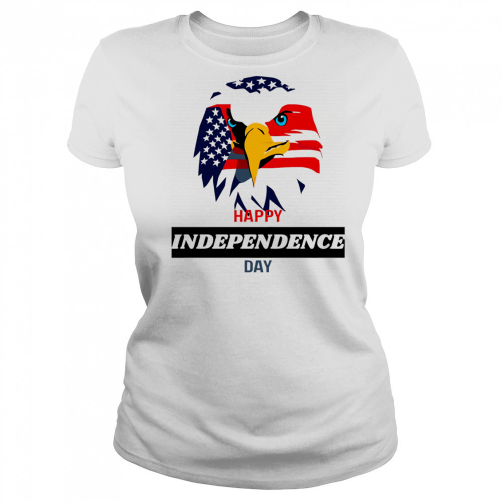 Happy Independence Day Eagle Patriotic shirt Women's T-shirt