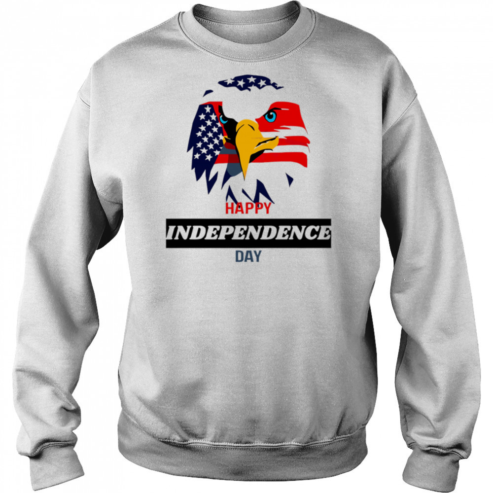 Happy Independence Day Eagle Patriotic shirt Sweatshirt