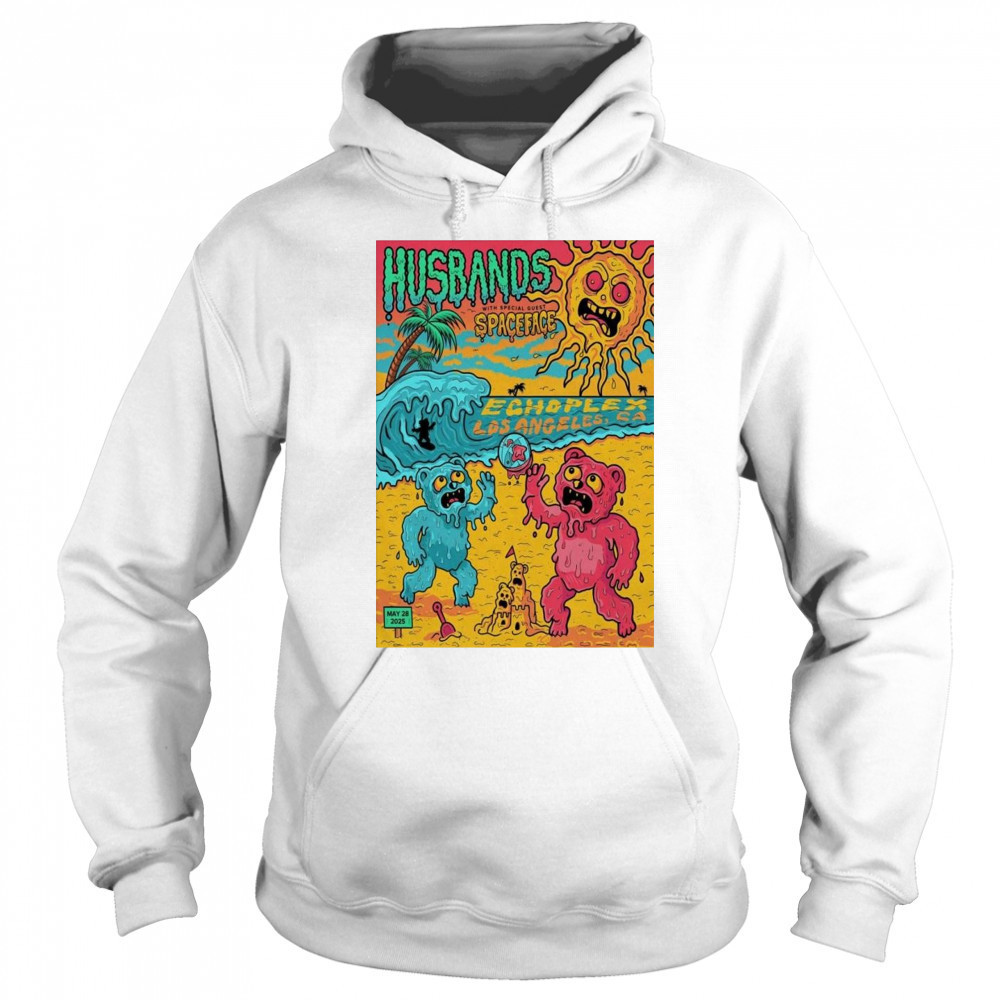 Husbands And Spaceface May 28 2025 Los Angeles CA Shirt Hoodie