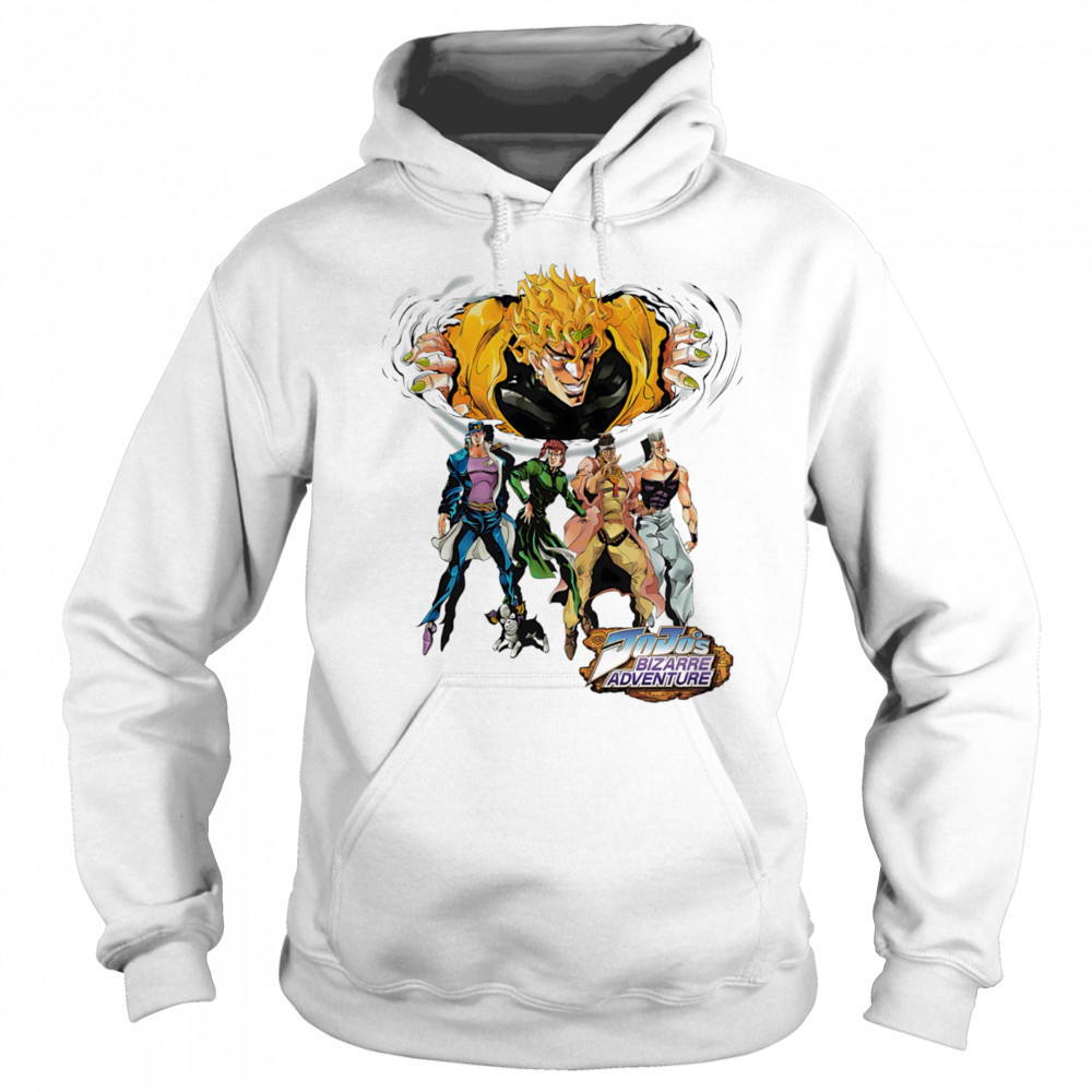 Jojo’s Bizarre Adventure character graphic shirt Hoodie