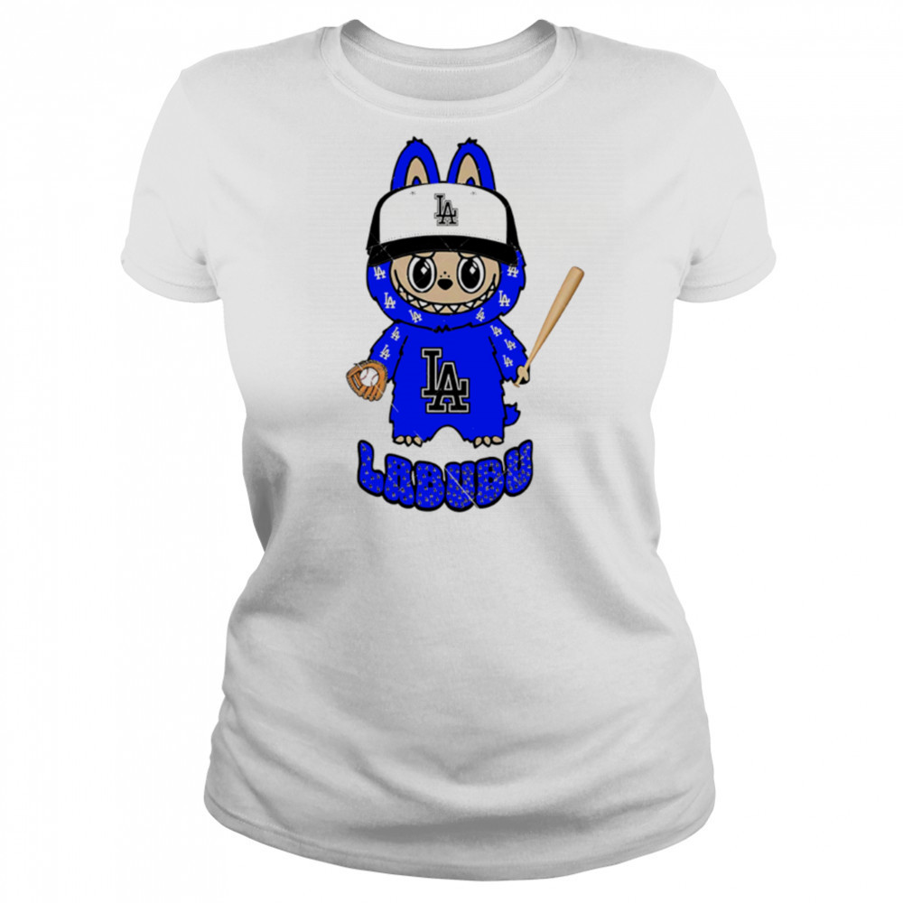 Labubu Hat LA Dodgers Labubu Los Angeles Dodgers shirt Women's T-shirt