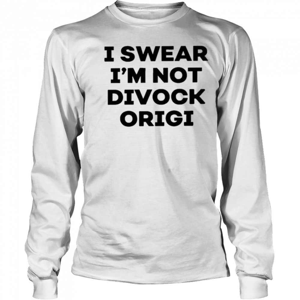 Myles Smith I Swear I’m Not Divock Origi Shirt Long Sleeved