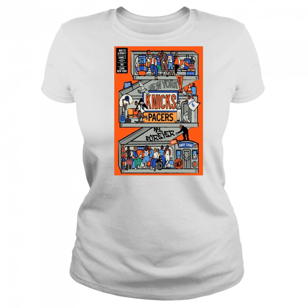 New York Knick New Game Day Series 2025 ECF Campaign NBA Shirt Women's T-shirt