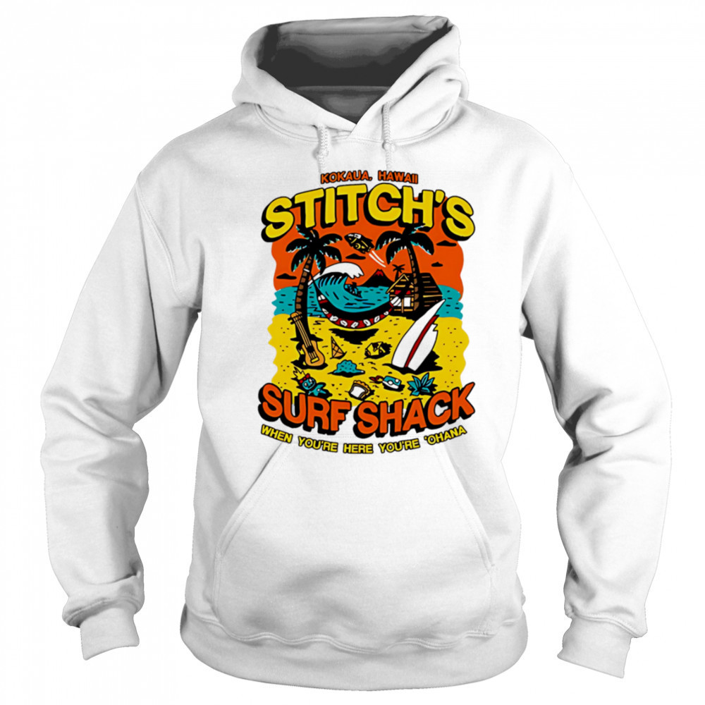 Stitch’s surf shack shirt Hoodie