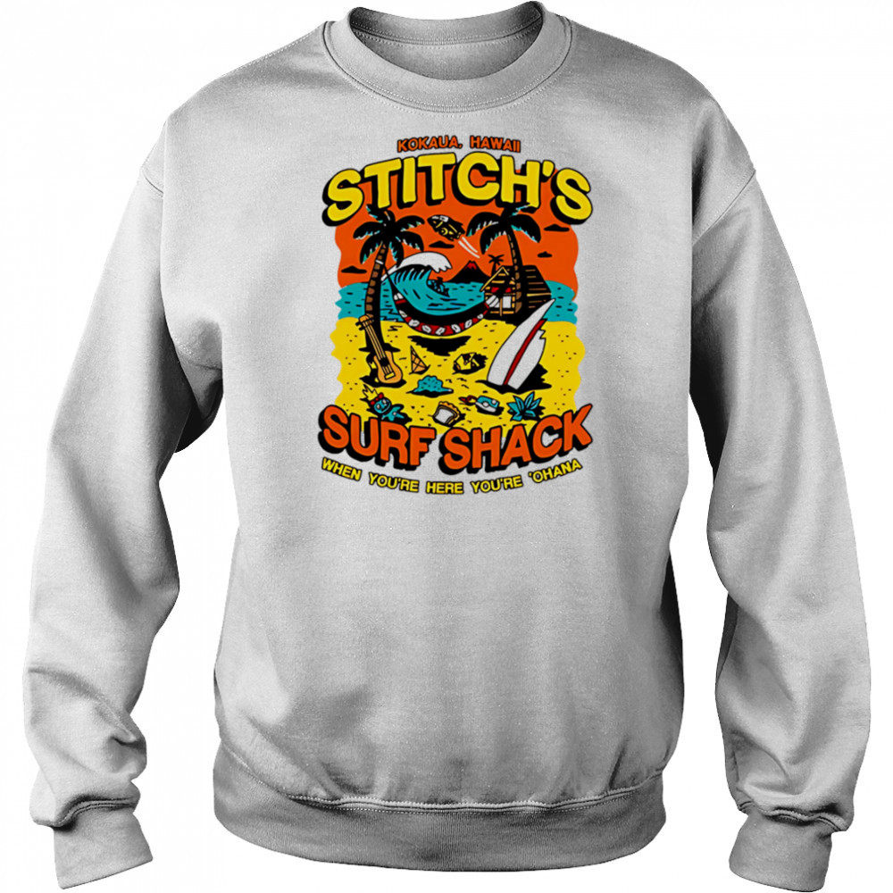 Stitch’s surf shack shirt Sweatshirt
