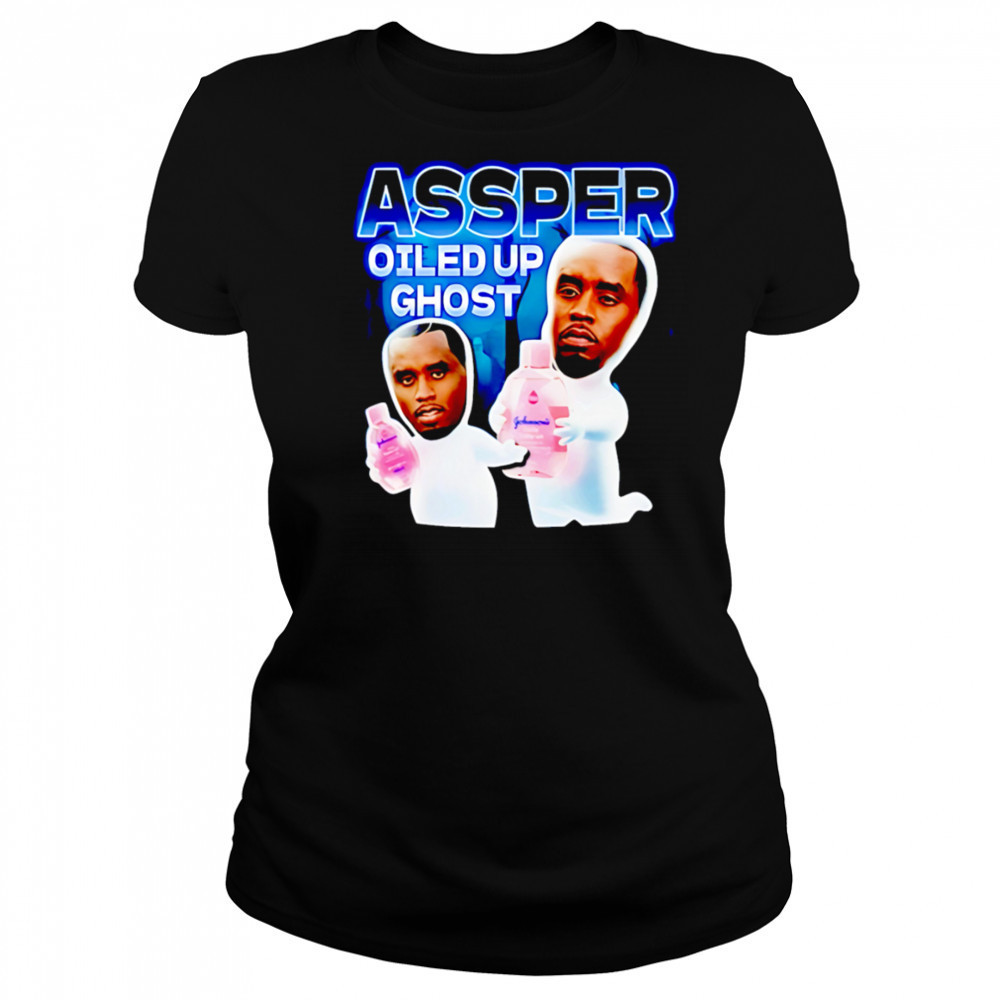 Assper Oiled Up Ghost meme shirt Women's T-shirt
