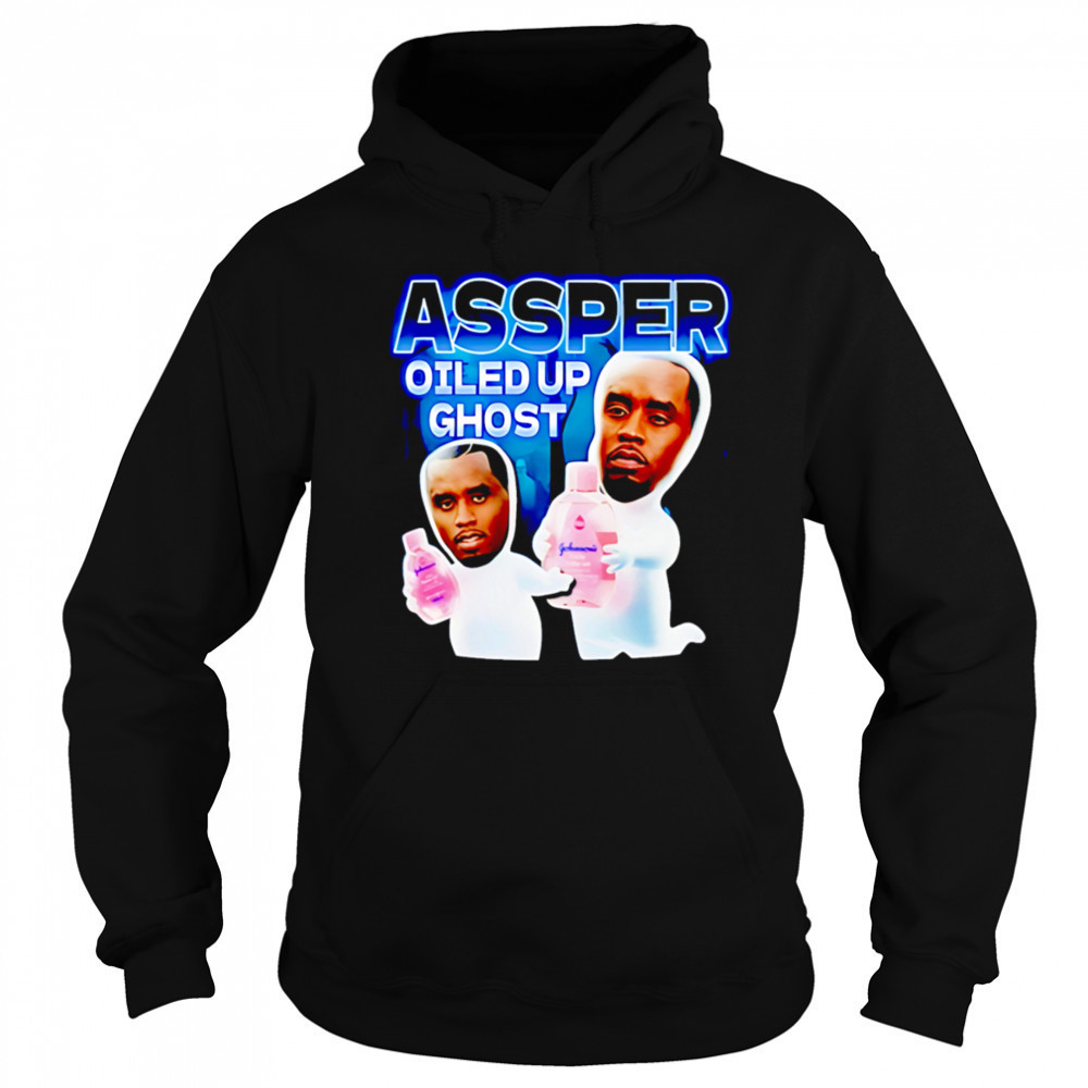 Assper Oiled Up Ghost meme shirt Hoodie