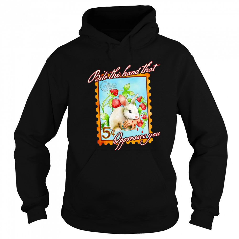 Bite the hand that oppresses you shirt Hoodie