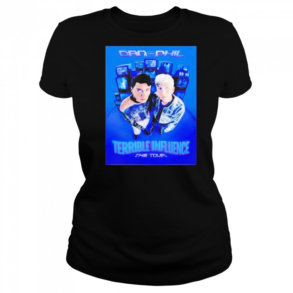 Dan And Phil Terrible Influence The Tour 2025 shirt Women's T-shirt
