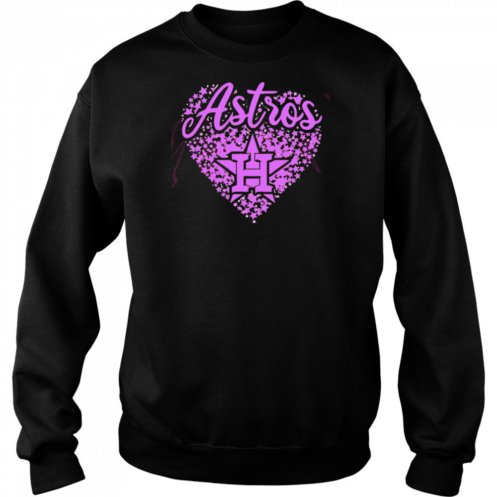 Houston Astros Princess 2025 heart shirt Sweatshirt