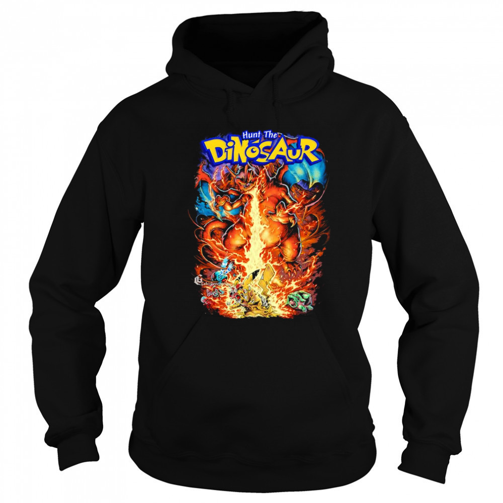 Hunt the Dinosaur Pokemon shirt Hoodie