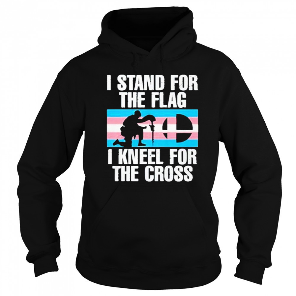 I Stand For The Flag I Kneel For The Cross Shirt Hoodie