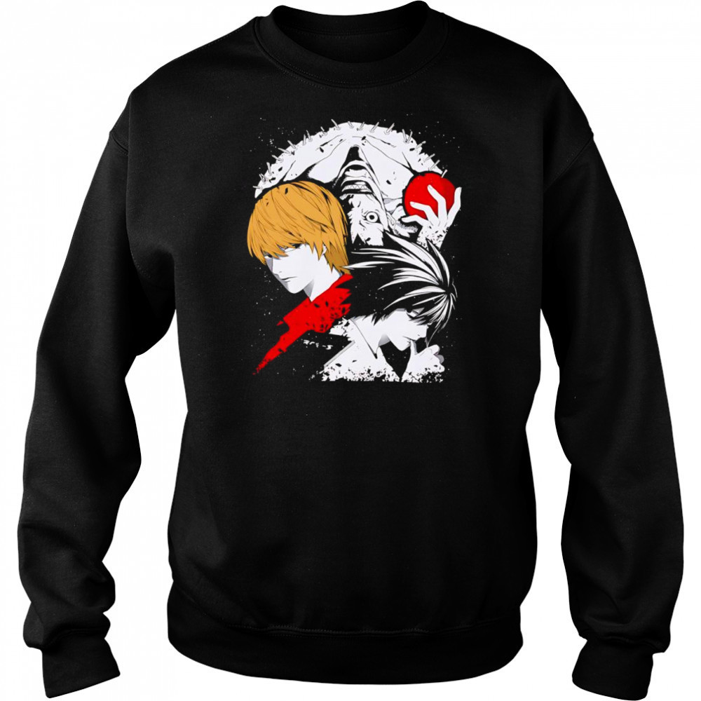 Note of Death Light and L shirt Sweatshirt