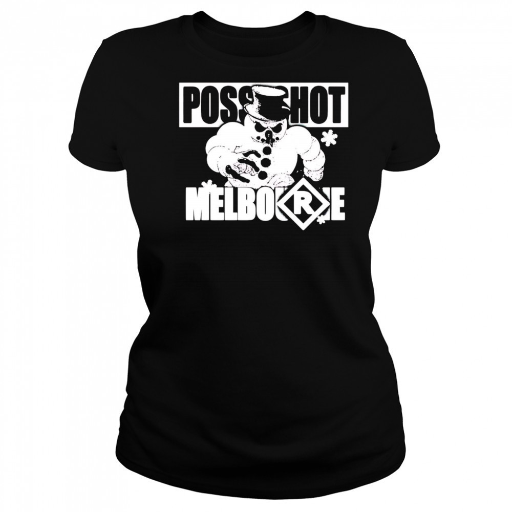 Posseshot Melbourne Posseshot Da Snowman shirt Women's T-shirt