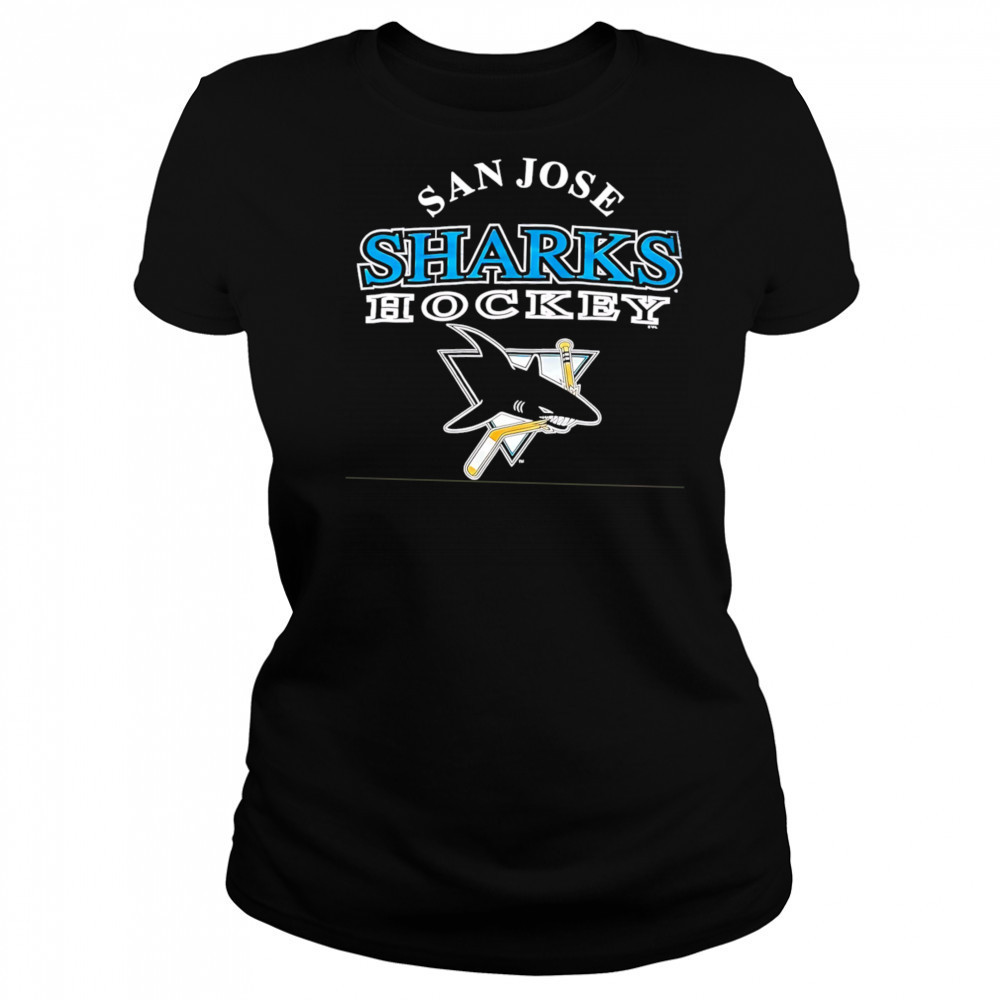 San Jose Shark hockey vintage 90s shirt Women's T-shirt