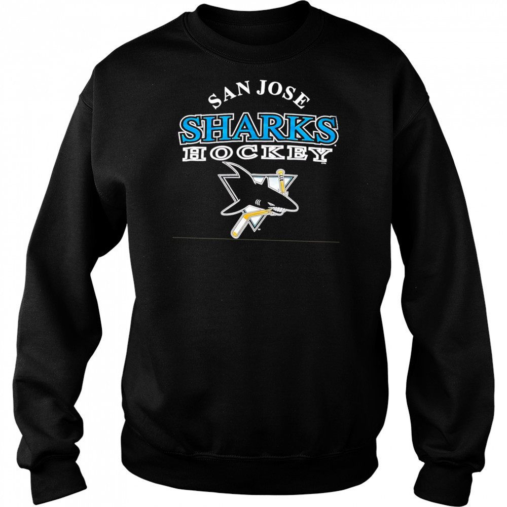 San Jose Shark hockey vintage 90s shirt Sweatshirt