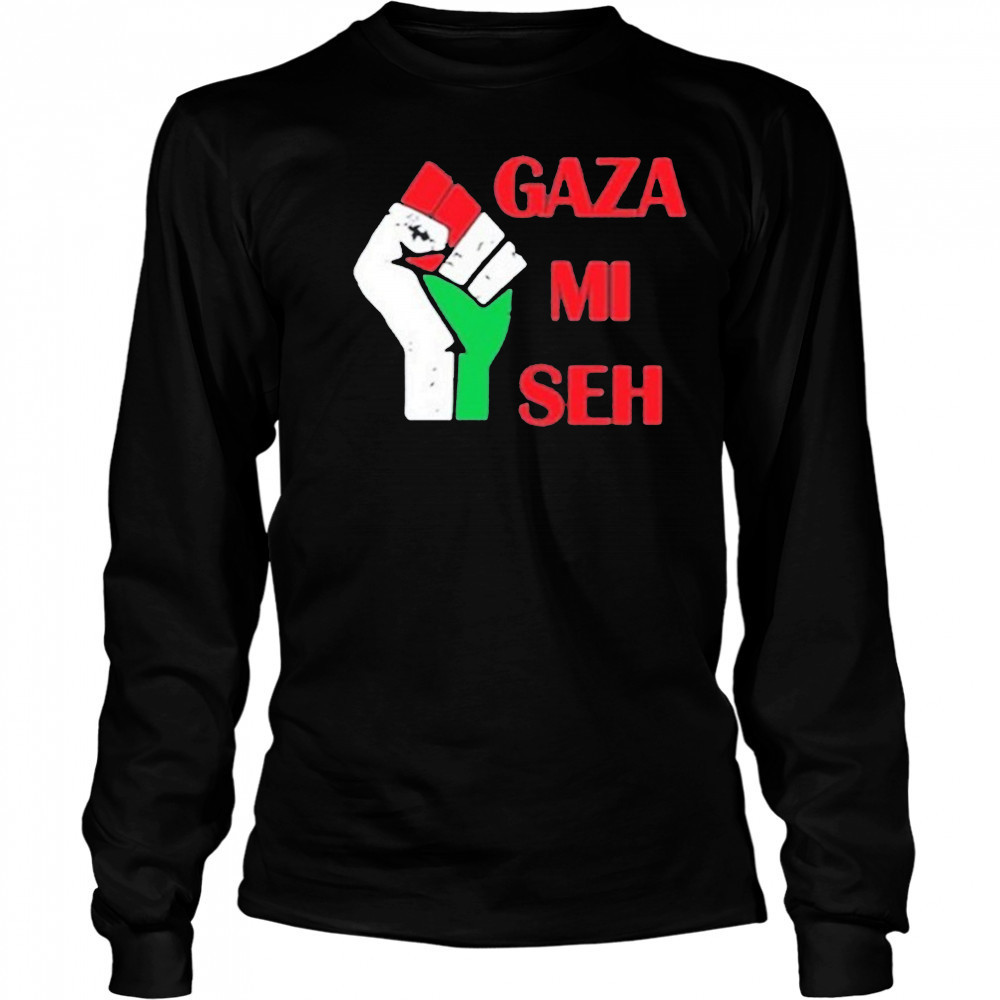 Scam Likely Gaza Mi Seh Shirt Long Sleeved