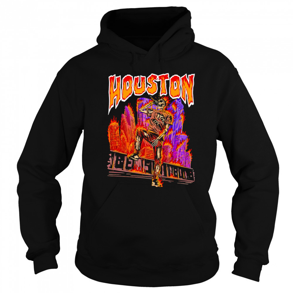 Utopia Tour Circus Houston Warrant skeleton shirt Hoodie