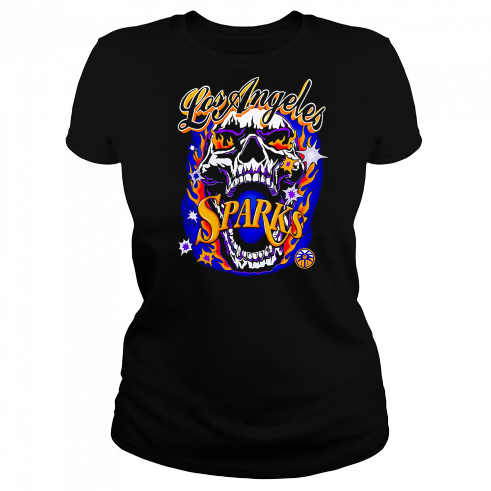 Wnba La Sparks Skull shirt Women's T-shirt