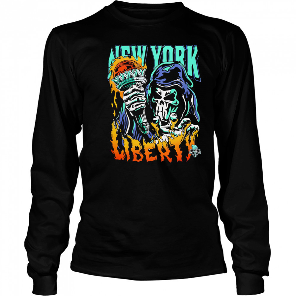 WNBA Ny Liberty Death shirt Long Sleeved