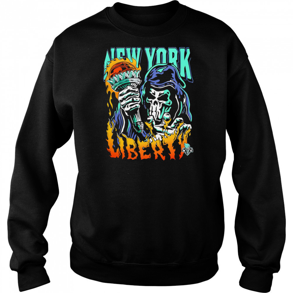 WNBA Ny Liberty Death shirt Sweatshirt