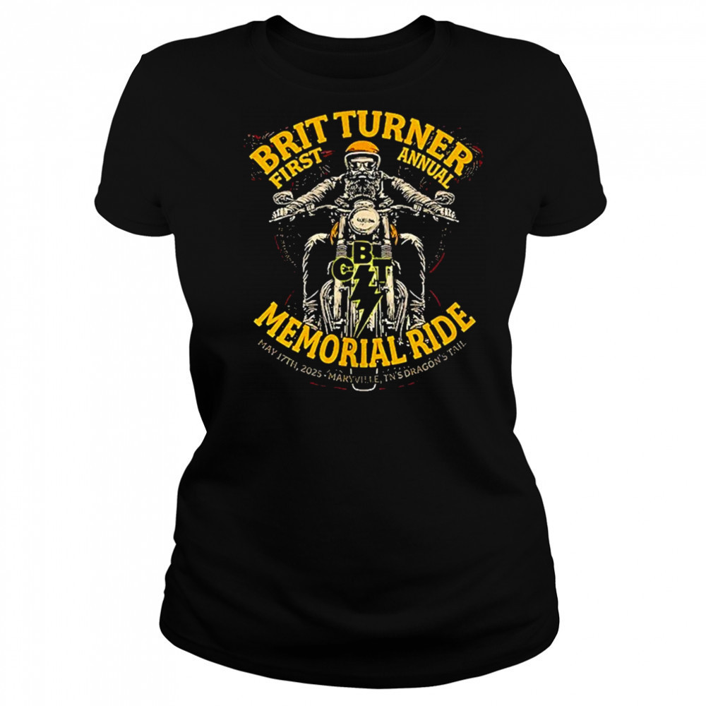 First Annual Brit Turner Memorial Ride Shirt Women's T-shirt