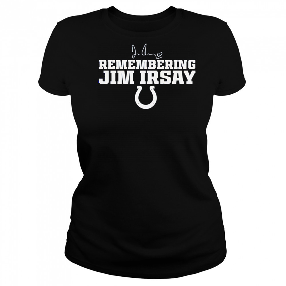 Jim Irsay Remembering shirt Women's T-shirt