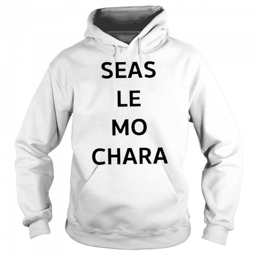 Le Boom Wearing Seas Le Mo Chara shirt Hoodie