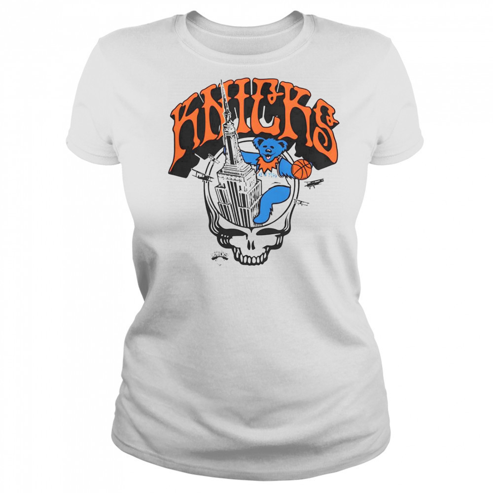 New York Knicks X Grateful Dead Skull T-Shirt Women's T-shirt