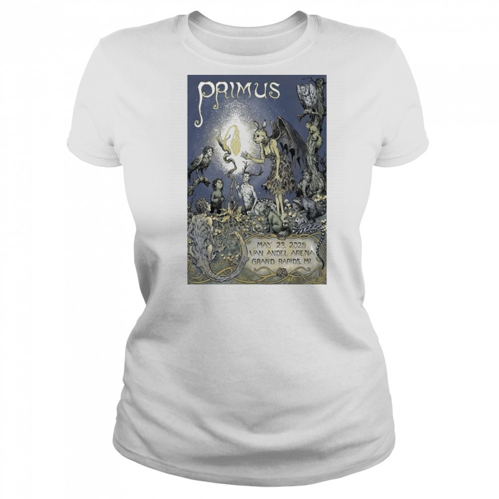 Primus In Grand Rapids MI On May 28 2025 Poster shirt Women's T-shirt
