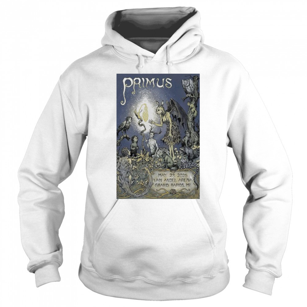 Primus In Grand Rapids MI On May 28 2025 Poster shirt Hoodie