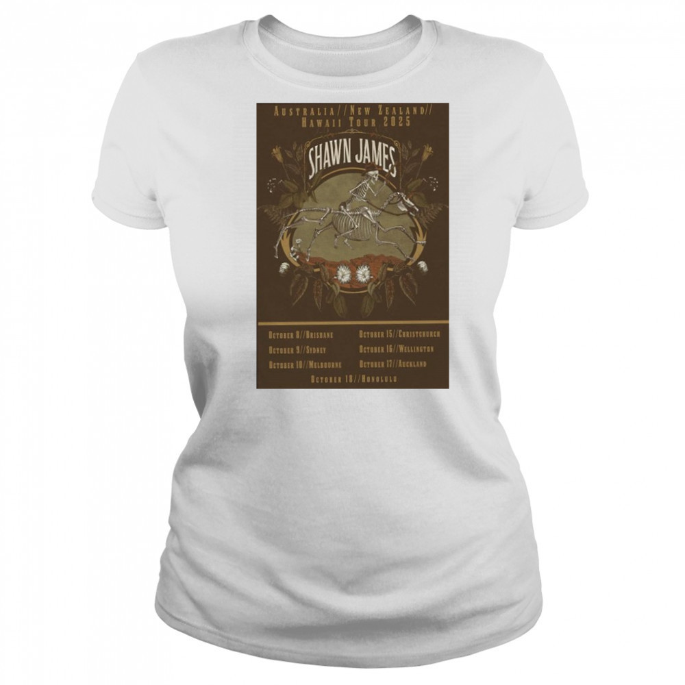 Shawn James October 2025 Tour Poster shirt Women's T-shirt