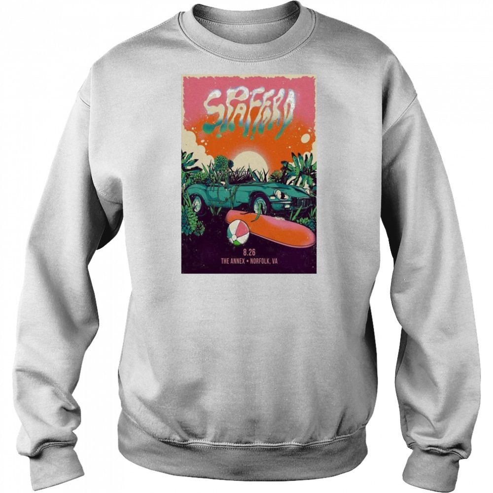 Spafford Aug 26 2025 Norfolk VA Poster shirt Sweatshirt