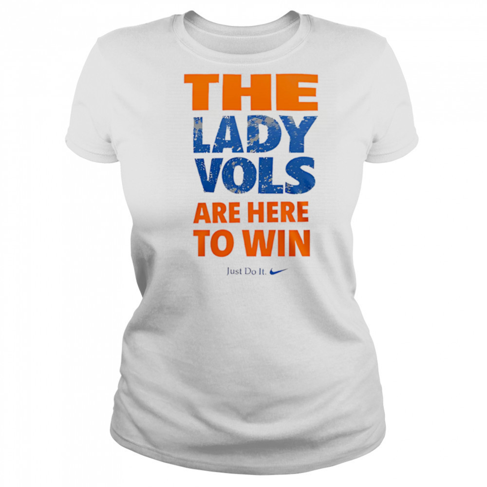 Tennessee Lady Volunteers Softball Are Here To Win shirt Women's T-shirt