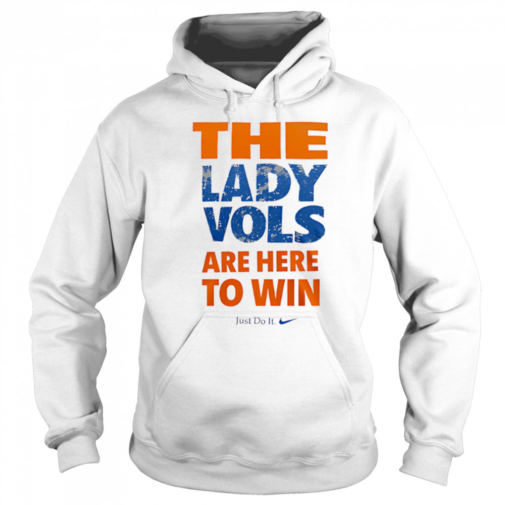 Tennessee Lady Volunteers Softball Are Here To Win shirt Hoodie