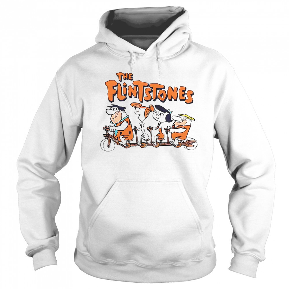 The Flintstones Cartoon T-Shirt Hoodie