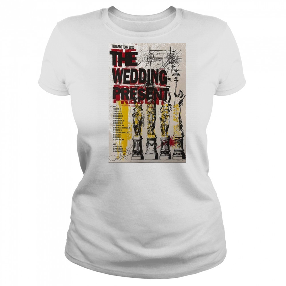 The Wedding Present May + June 2025 Poster shirt Women's T-shirt