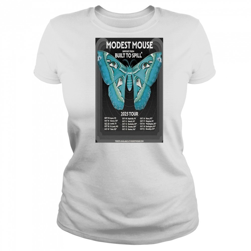 Tour Fall 2025 Modest Mouse & Built To Spill Poster shirt Women's T-shirt
