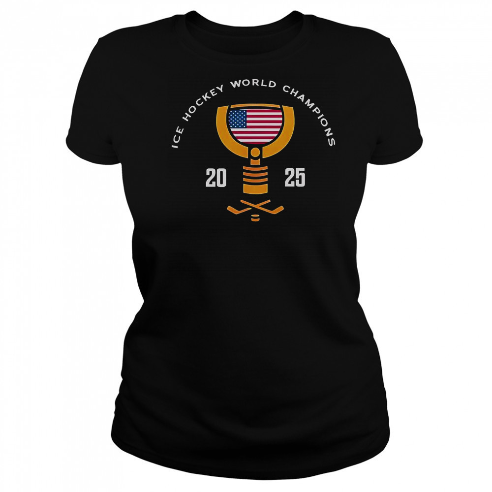 USA Hockey Ice Hockey World Champions 2025 T-Shirt Women's T-shirt