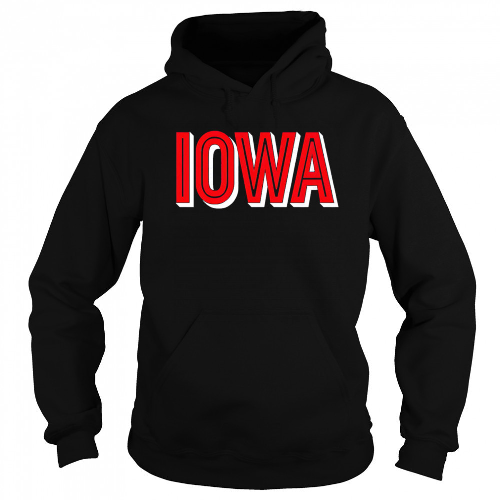 Where I’m From Men’s Iowa shirt Hoodie