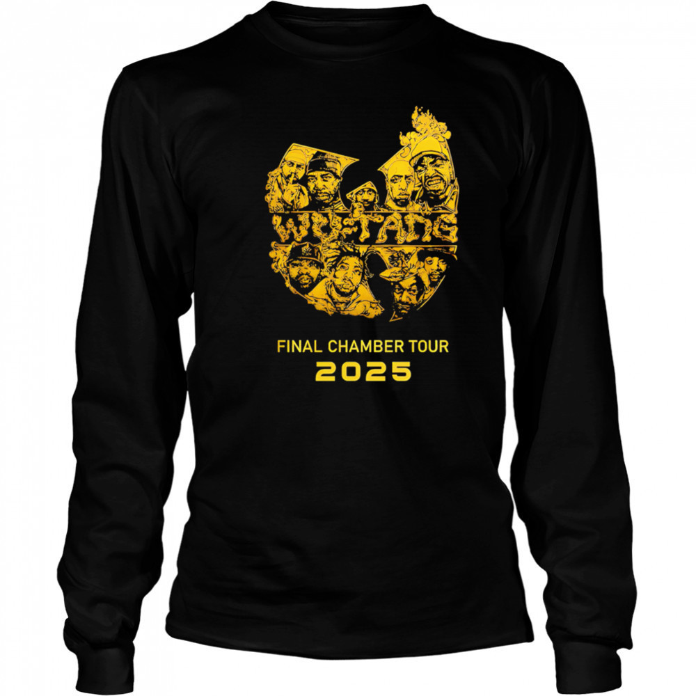 Wu-Tang Final Chamber Tour 2025 shirt Long Sleeved
