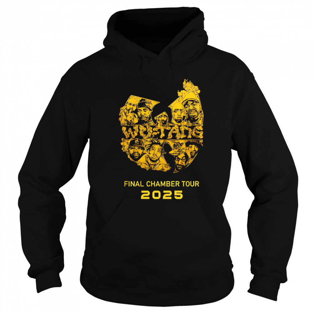 Wu-Tang Final Chamber Tour 2025 shirt Hoodie